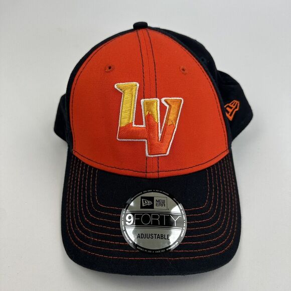 New Era 9Forty MiLB Las Vegas Aviators LV Snapback Hat Unisex Navy Orange OSFM - Picture 3 of 9